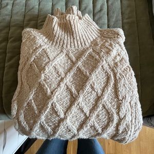 Free People Cream Sweater